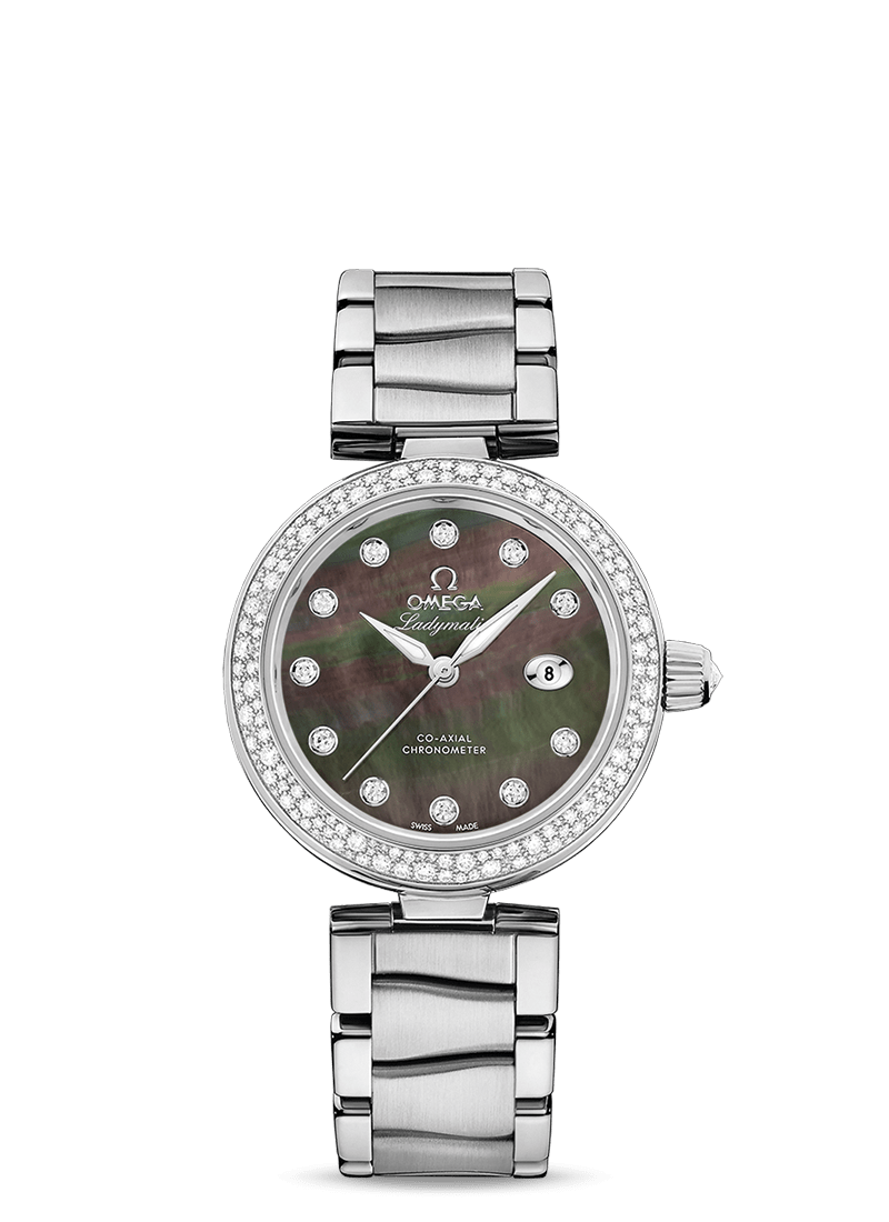 Ladies' watch  OMEGA, De Ville Ladymatic Co Axial Chronometer / 34mm, SKU: 425.35.34.20.57.004 | timeolution.com