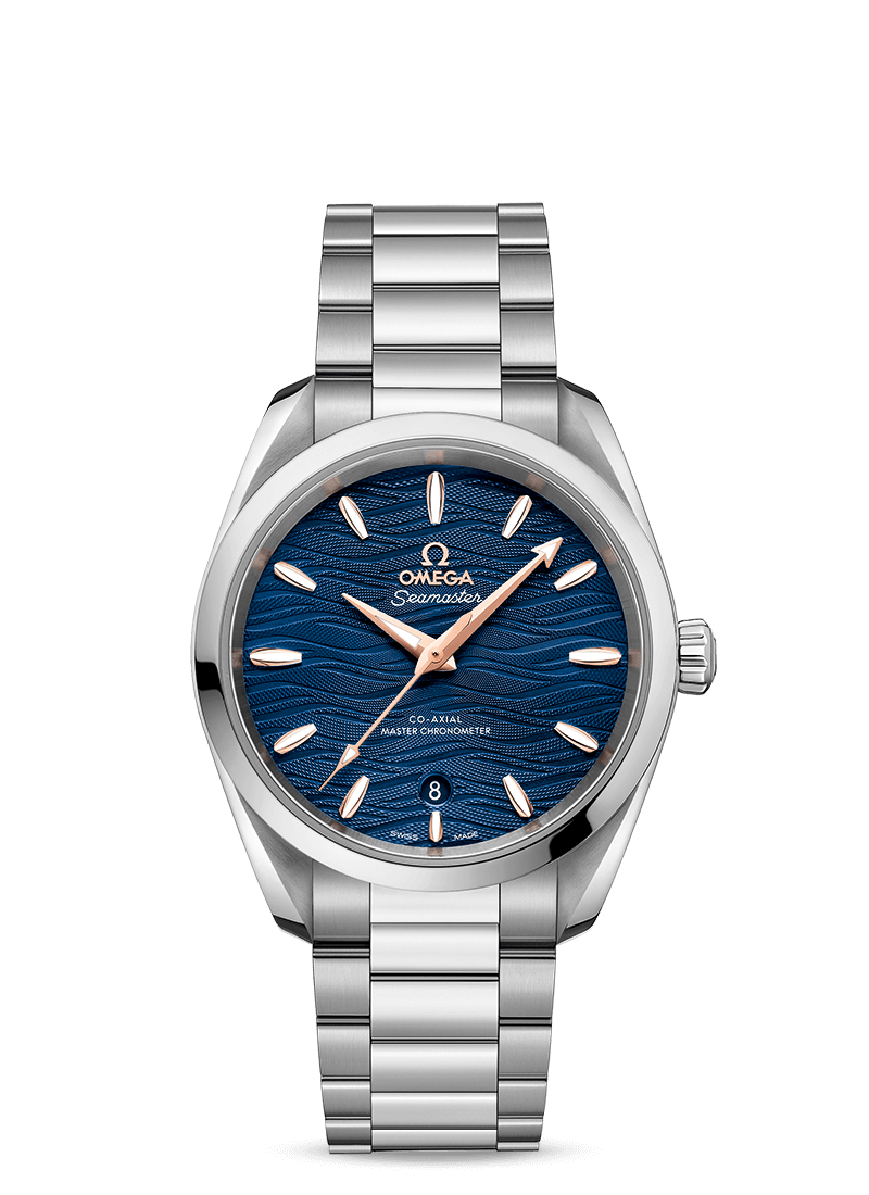 Ladies' watch  OMEGA, Seamaster Aqua Terra 150m Co Axial Master Chronometer Ladies / 38mm, SKU: 220.10.38.20.03.002 | timeolution.com