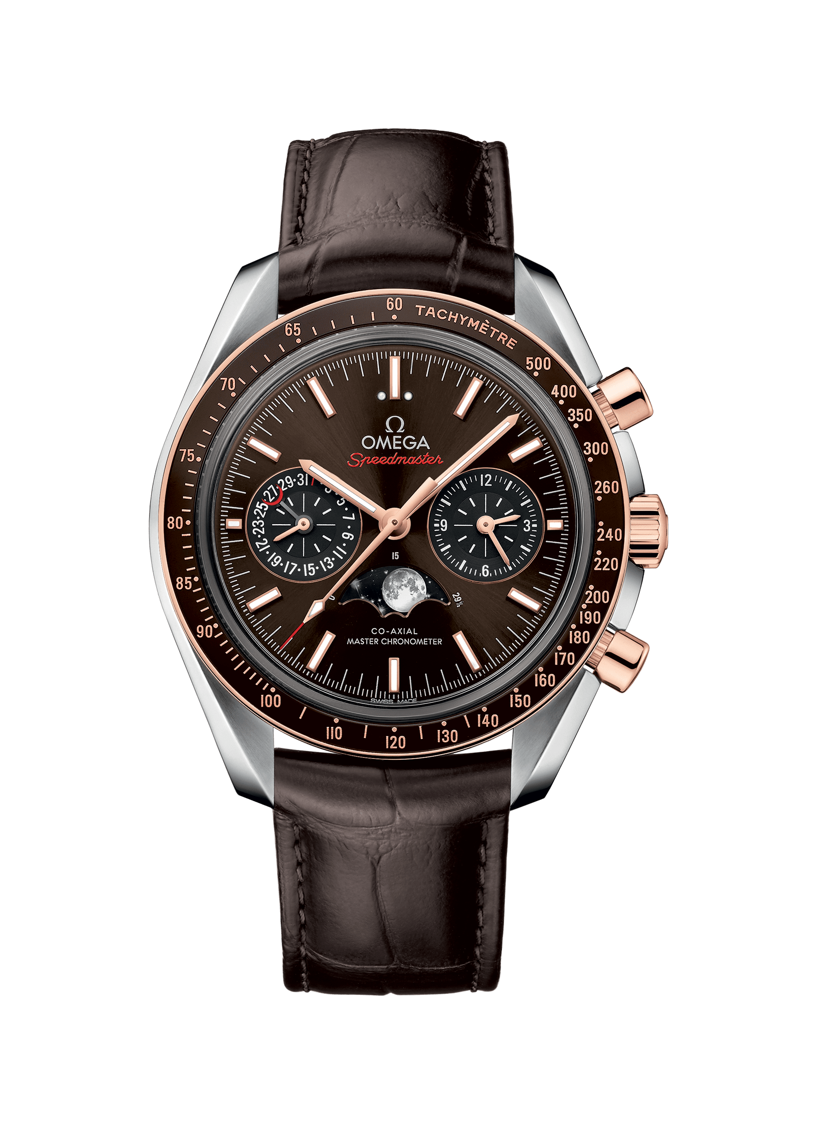 Men's watch / unisex  OMEGA, Speedmaster Moonphase Co Axial Master Chronometer Chronograph / 44.25mm, SKU: 304.23.44.52.13.001 | timeolution.com