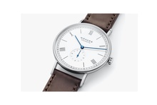 Men's watch / unisex  NOMOS GLASHÜTTE, Ludwig 38 Enamel White / 37.5mm, SKU: 236 | timeolution.com