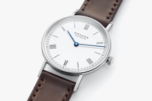 Ladies' watch  NOMOS GLASHÜTTE, Ludwig 33 Duo Enamel White / 32.80mm, SKU: 242 | timeolution.com