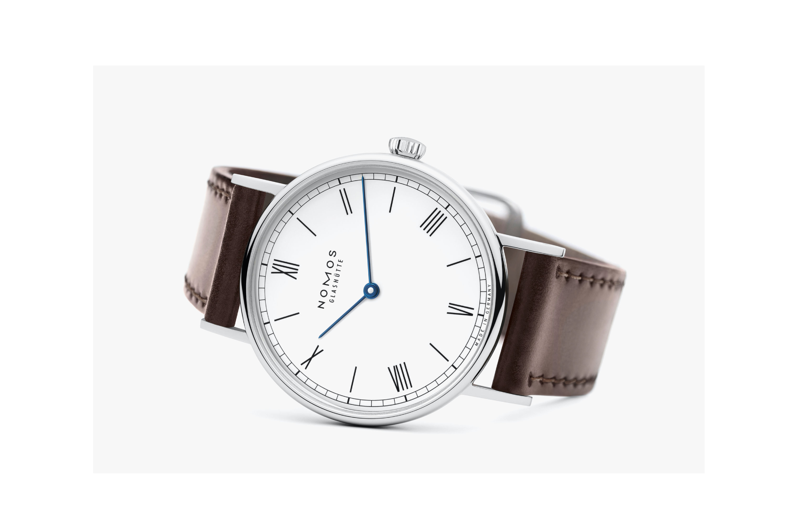 Ladies' watch  NOMOS GLASHÜTTE, Ludwig 33 Duo Enamel White / 32.80mm, SKU: 249 | timeolution.com