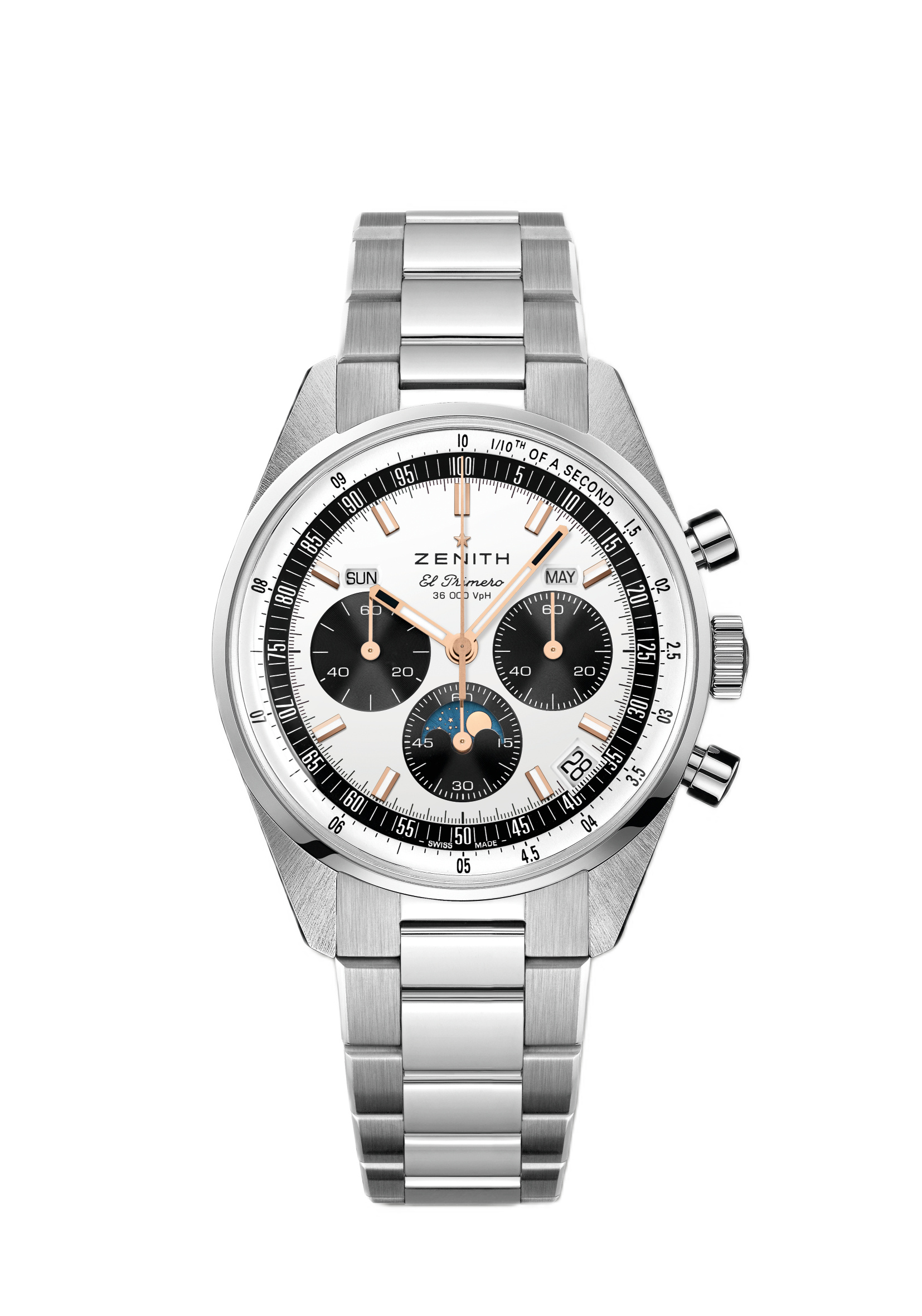 Men's watch / unisex  ZENITH, Chronomaster Original Triple Calendar / 38mm, SKU: 03.3400.3610/38.M3200 | timeolution.com