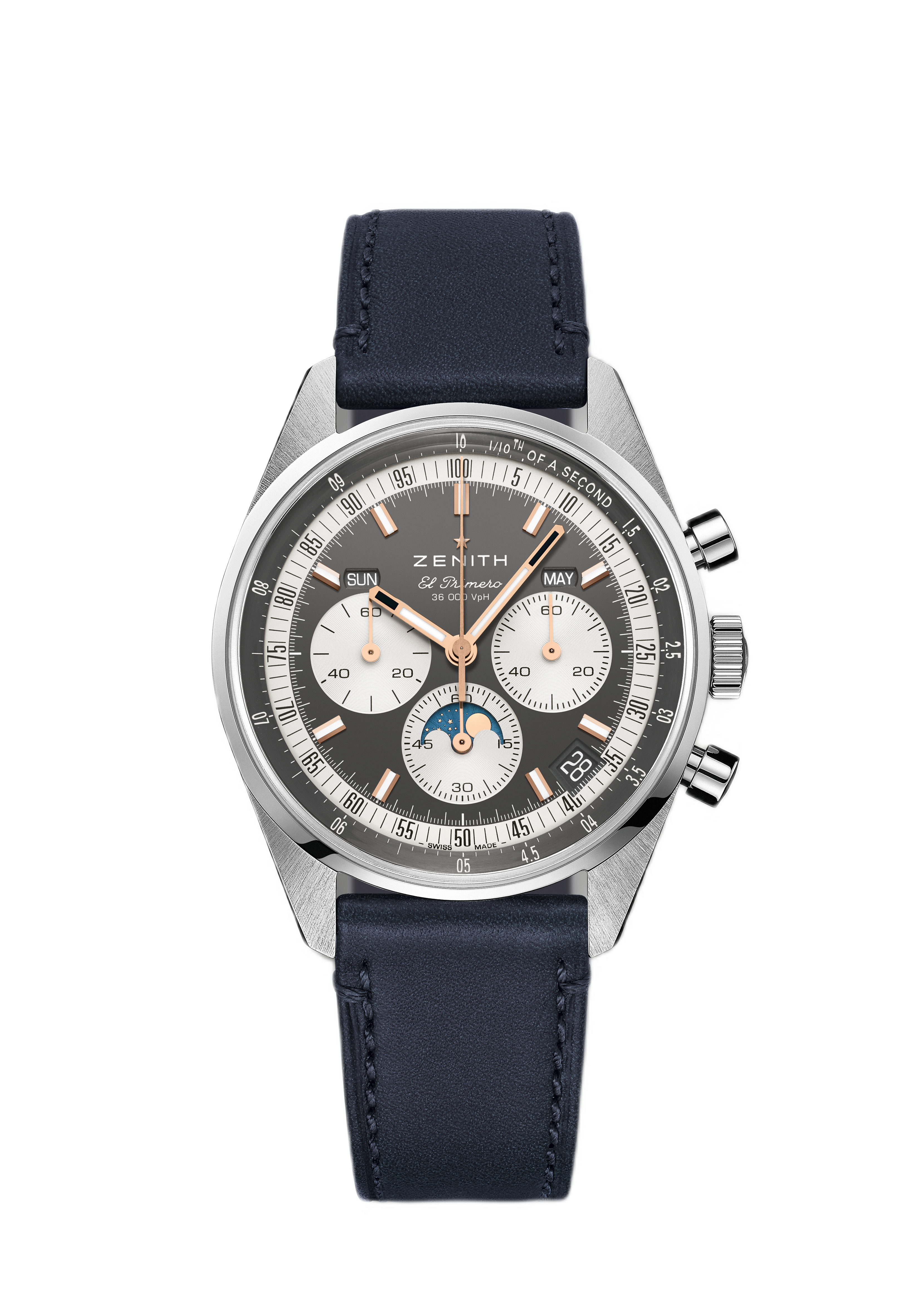 Men's watch / unisex  ZENITH, Chronomaster Original Triple Calendar / 38mm, SKU: 03.3400.3610/39.C910 | timeolution.com