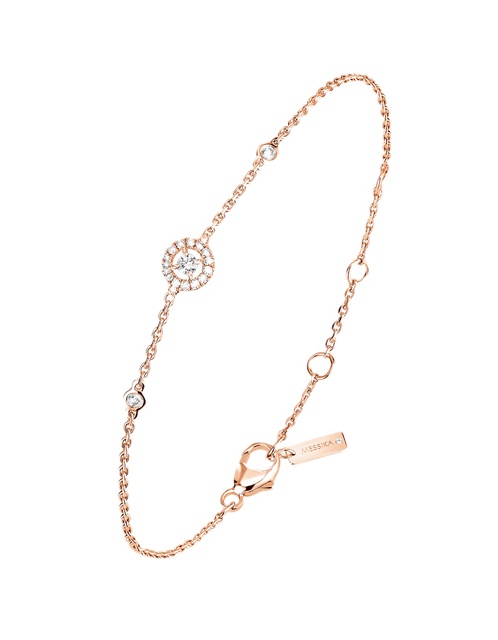 Women Jewellery  MESSIKA, Joy XS Diamond Pink Gold Bracelet, SKU: 05337-PG | timeolution.com