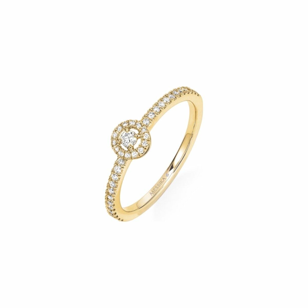 Women Jewellery  MESSIKA, Joy PM Diamond Yellow Gold Small Size Ring, SKU: 05493-YG | timeolution.com