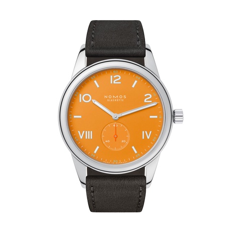 Men's watch / unisex NOMOS GLASHÜTTE, Club Campus 38 Future Orange / 38.50mm, SKU: 729 | timeolution.com