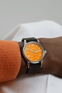 Men's watch / unisex NOMOS GLASHÜTTE, Club Campus 38 Future Orange / 38.50mm, SKU: 729 | timeolution.com