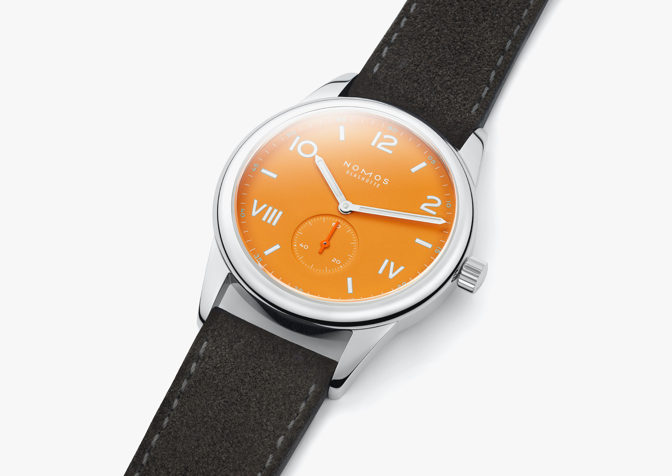 Men's watch / unisex  NOMOS GLASHÜTTE, Club Campus 38 Future Orange / 38.50mm, SKU: 729 | timeolution.com