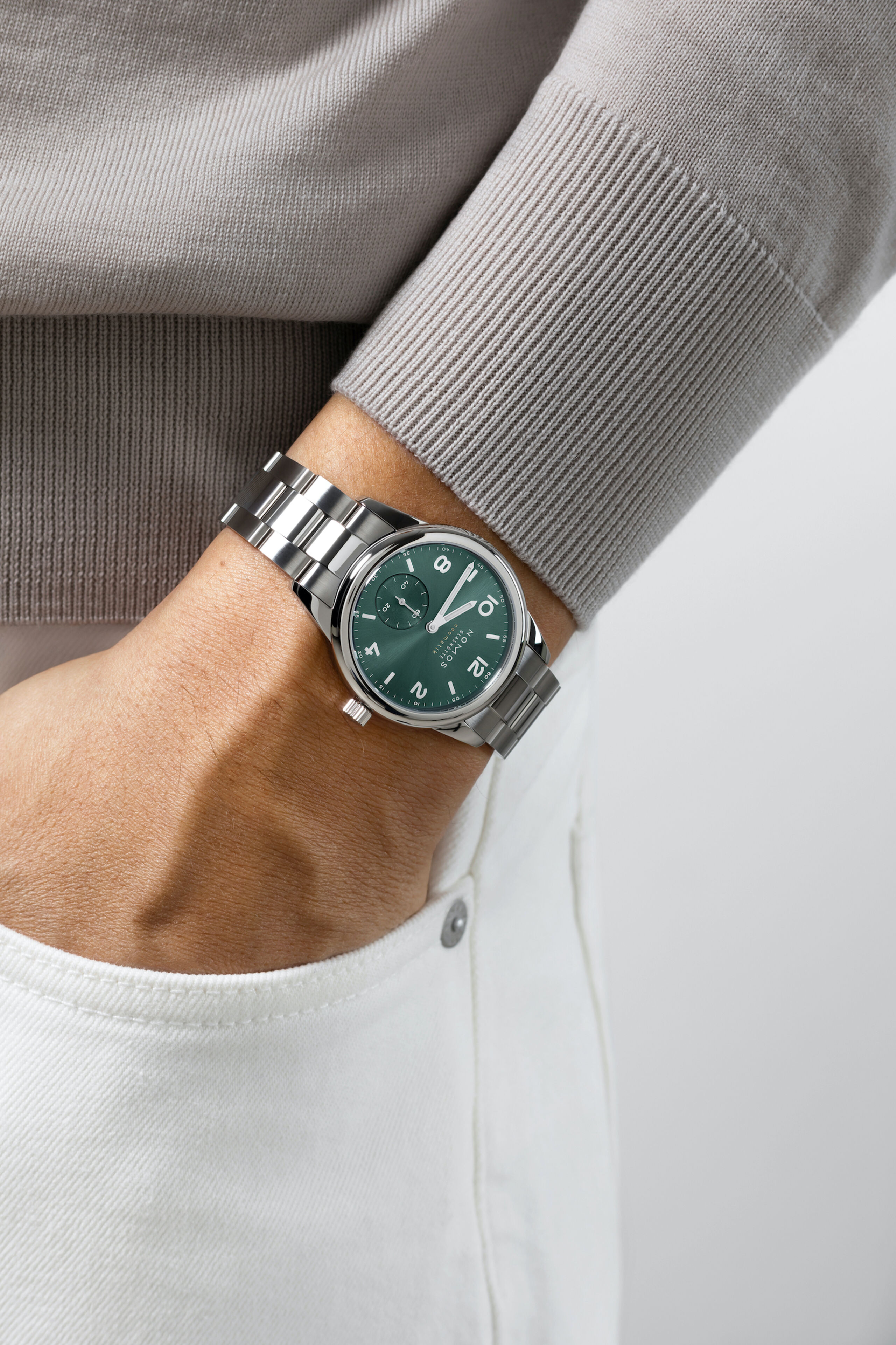 Men's watch / unisex NOMOS GLASHÜTTE, Club Sport Neomatik Petrol / 37mm, SKU: 746 | timeolution.com