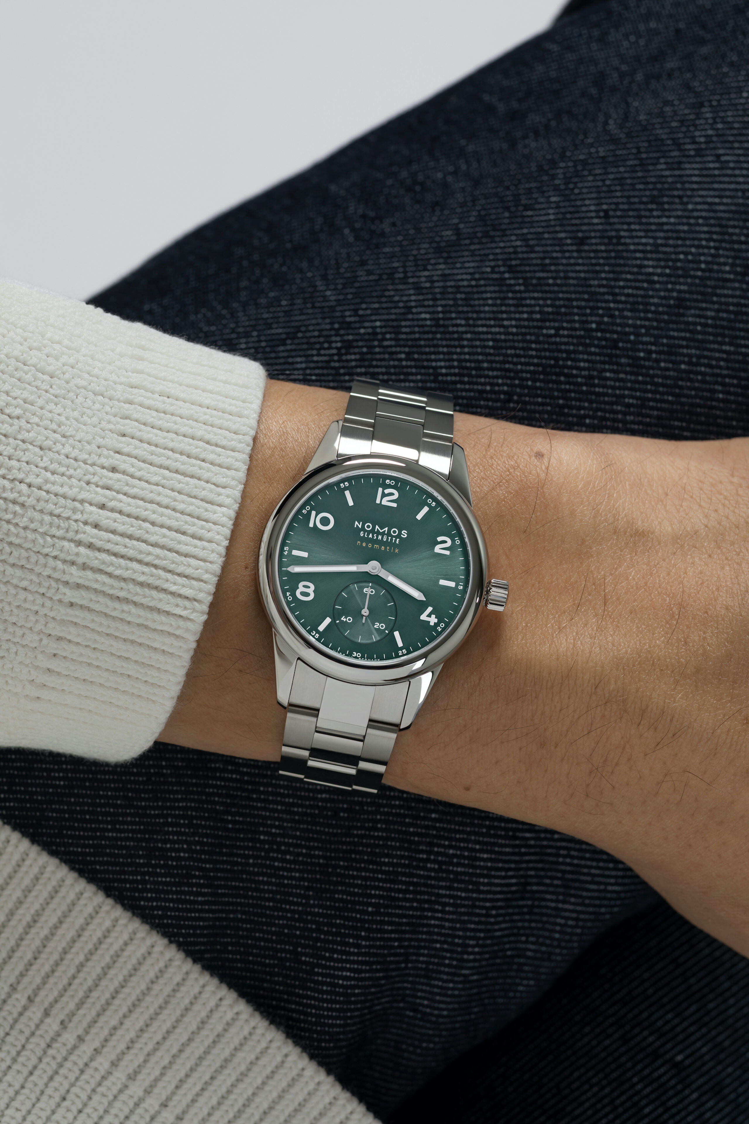 Men's watch / unisex NOMOS GLASHÜTTE, Club Sport Neomatik Petrol / 37mm, SKU: 746 | timeolution.com