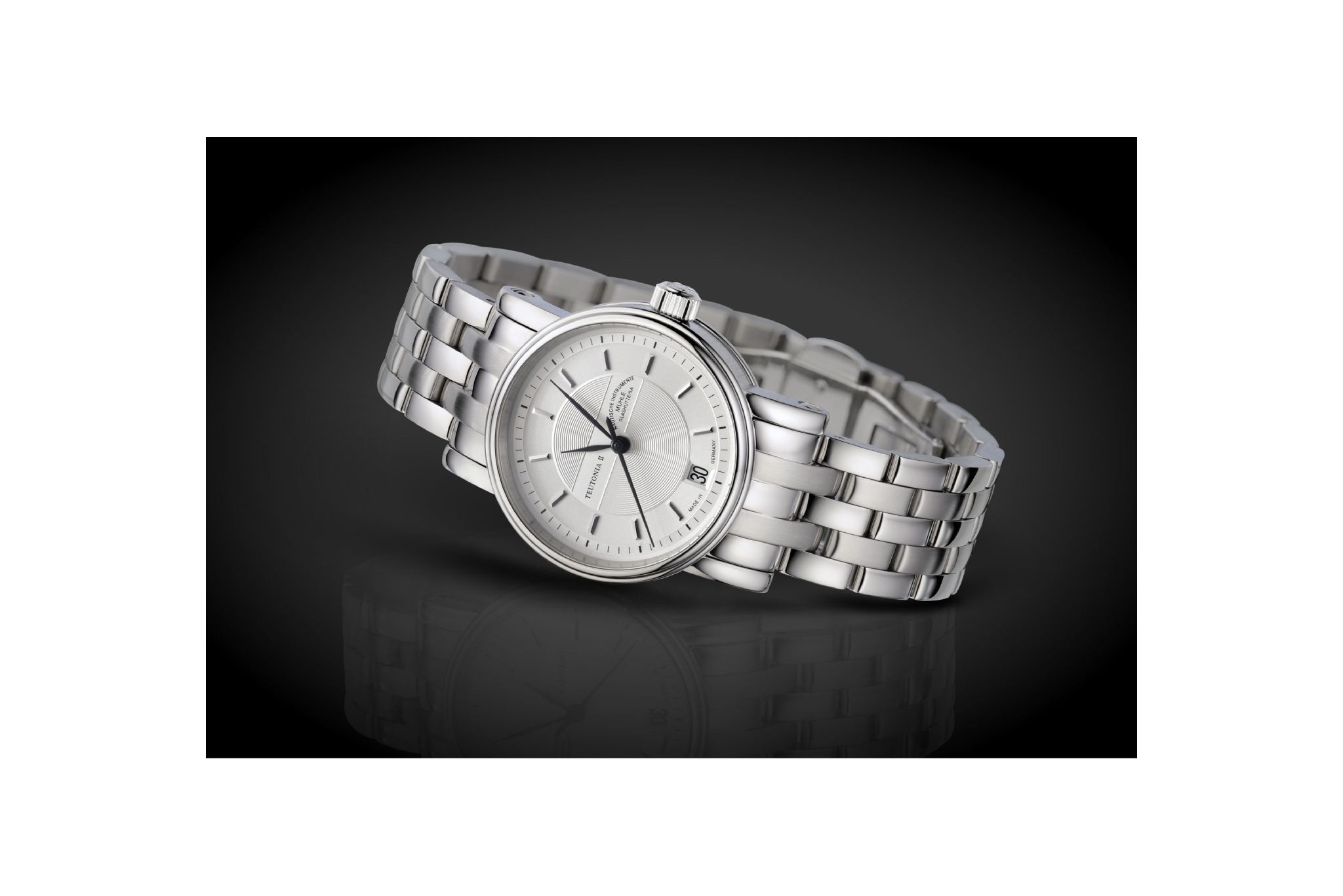 Ladies' watch  MÜHLE-GLASHÜTTE, Teutonia II Medium / 34 mm, SKU: M1-30-25-MB | timeolution.com