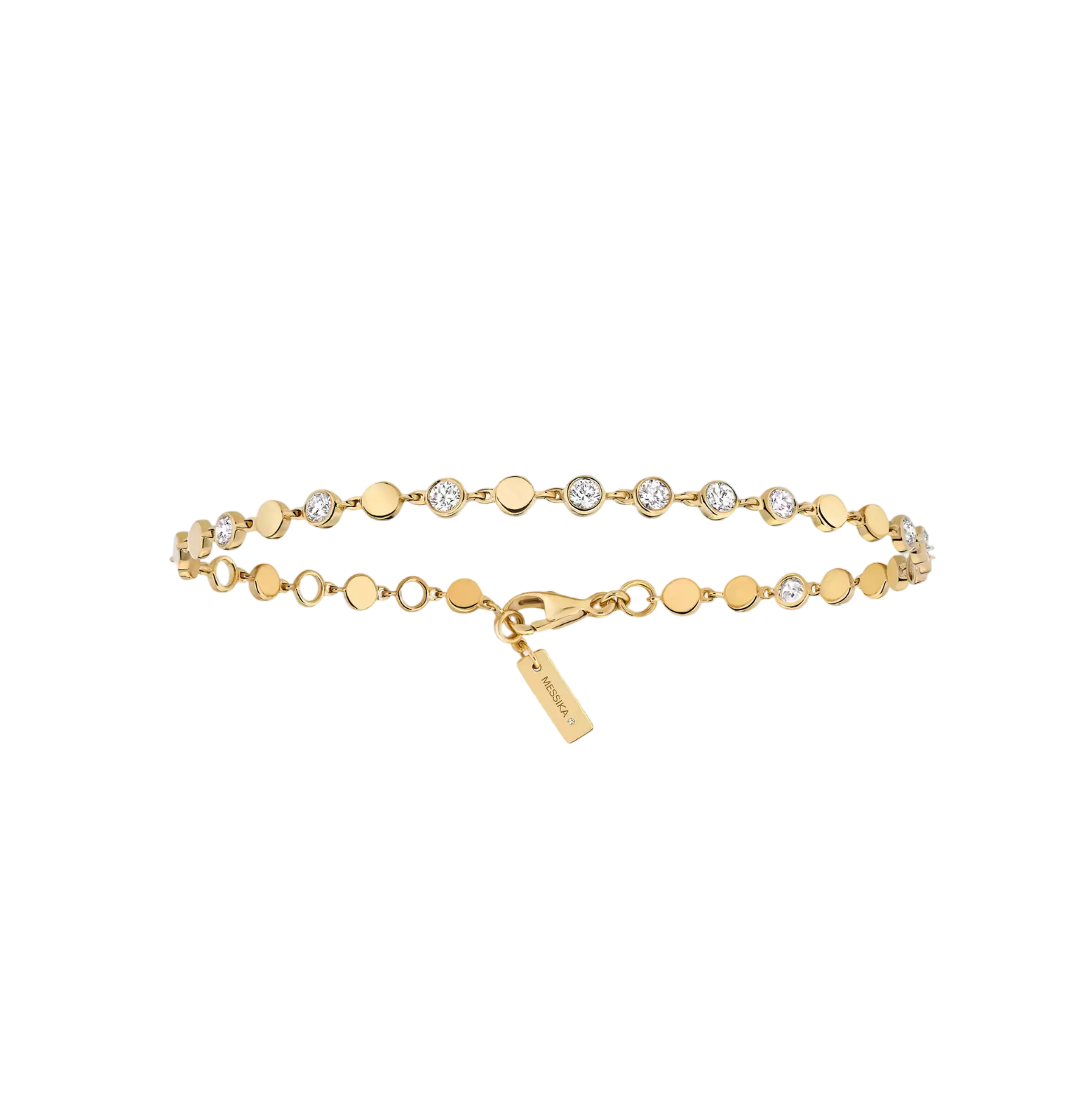 Women Jewellery  MESSIKA, D-Vibes SM Yellow Gold Diamond Bracelet, SKU: 12350-YG | timeolution.com