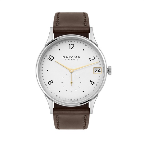 Men's watch / unisex NOMOS GLASHÜTTE, Minimatik 39 Date Gold / 39.50mm, SKU: 1251 | timeolution.com