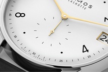 Men's watch / unisex NOMOS GLASHÜTTE, Minimatik 39 Date Gold / 39.50mm, SKU: 1251 | timeolution.com