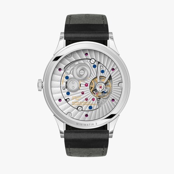Men's watch / unisex NOMOS GLASHÜTTE, Minimatik 39 Date Blue / 39.50mm, SKU: 1252 | timeolution.com