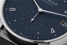 Men's watch / unisex NOMOS GLASHÜTTE, Minimatik 39 Date Blue / 39.50mm, SKU: 1252 | timeolution.com