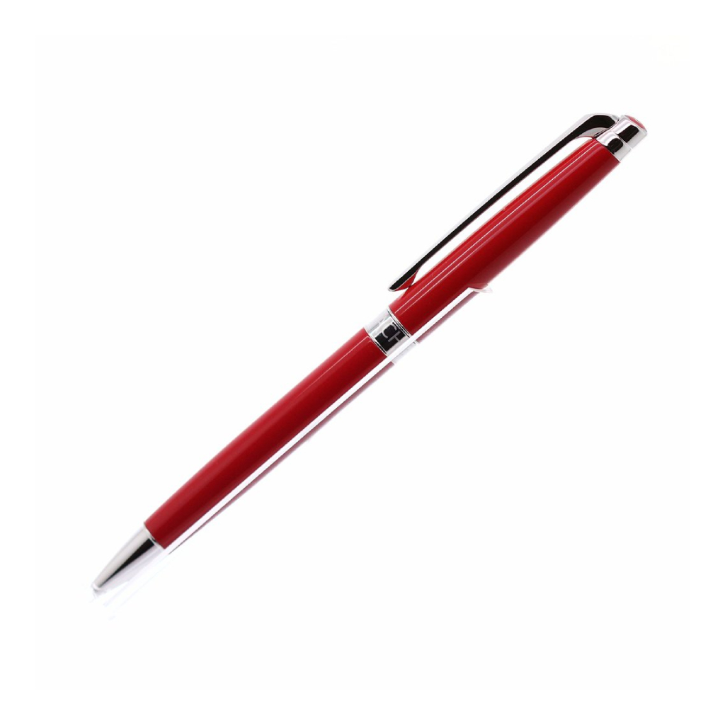  CARAN D’ACHE, Léman Slim Scarlet Red Ballpoin Pen, SKU: 4781.770 | timeolution.com