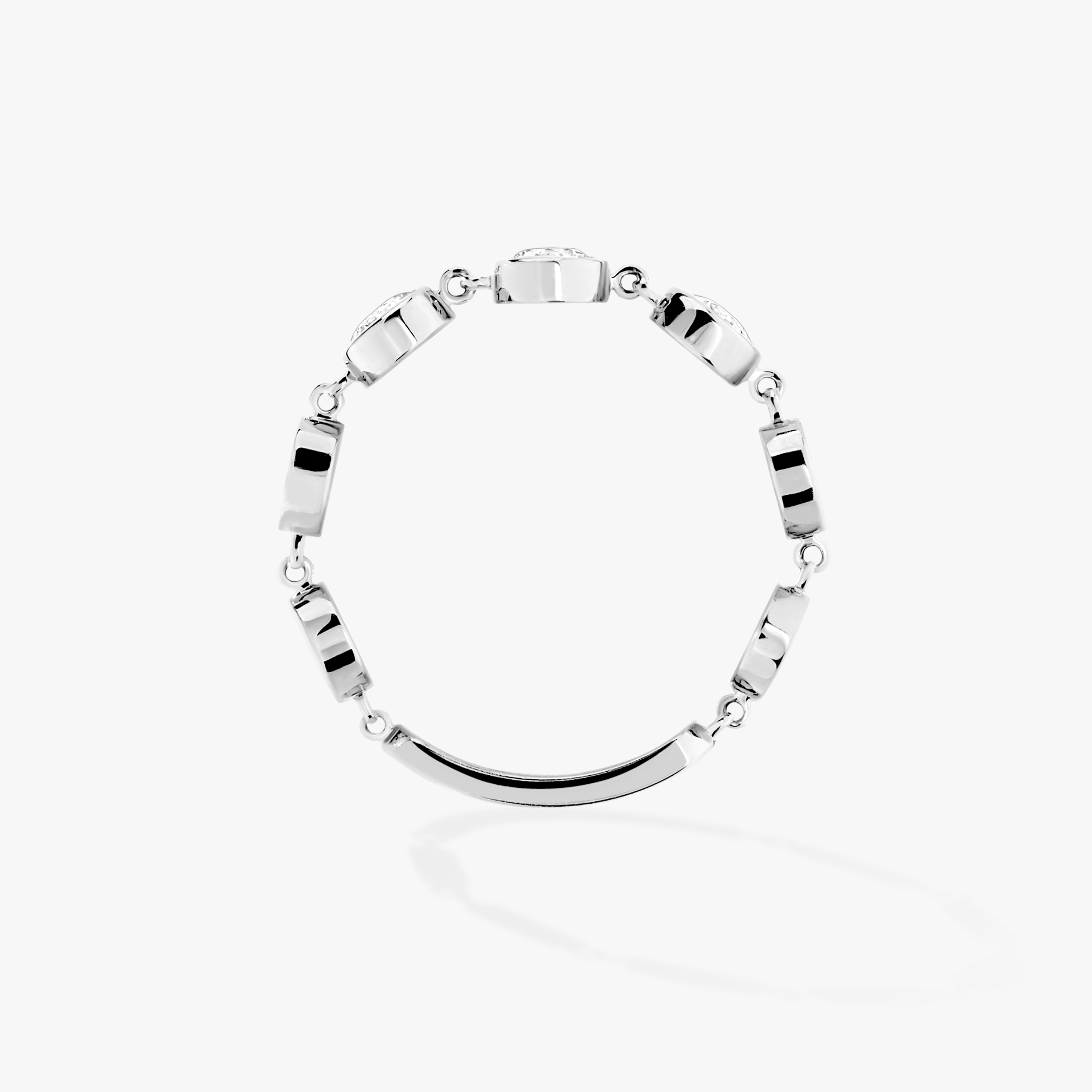 Women Jewellery  MESSIKA, D-Vibes MM White Gold Diamond Ring, SKU: 12991-WG | timeolution.com