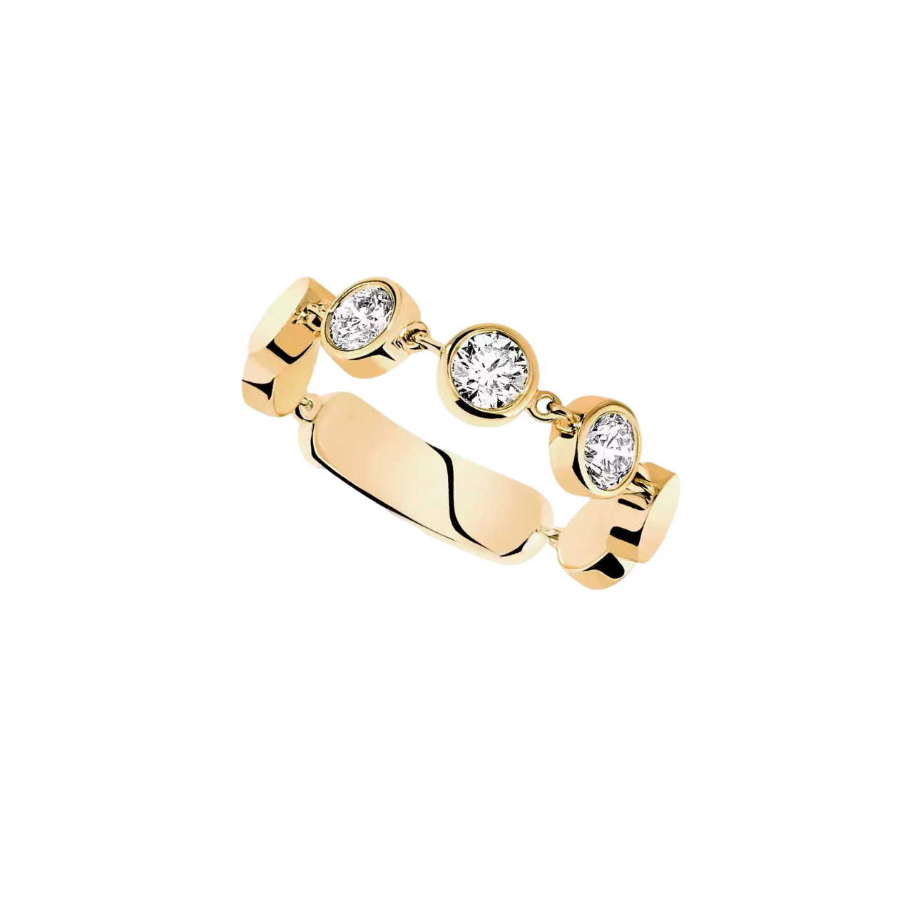 Women Jewellery  MESSIKA, D-Vibes MM Yellow Gold Diamond Ring, SKU: 12991-YG | timeolution.com