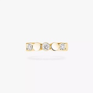 Women Jewellery  MESSIKA, D-Vibes Yellow Gold Diamond Mono Clip Earrings, SKU: 13151-YG | timeolution.com