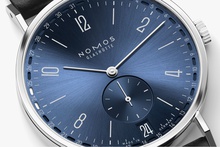 Men's watch / unisex  NOMOS GLASHÜTTE, Tangente 2Date Blue / 37.50mm, SKU: 136.SB | timeolution.com