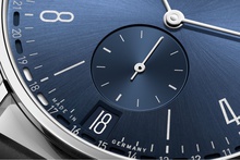 Men's watch / unisex  NOMOS GLASHÜTTE, Tangente 2Date Blue / 37.50mm, SKU: 136.SB | timeolution.com