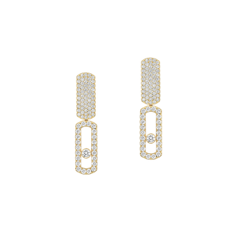 Women Jewellery  MESSIKA, Imperial Move LM Yellow Gold Diamond Earrings, SKU: 13754-YG | timeolution.com