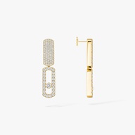 Women Jewellery  MESSIKA, Imperial Move LM Yellow Gold Diamond Earrings, SKU: 13754-YG | timeolution.com