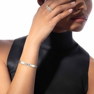 Women Jewellery / Unisex MESSIKA, Move Noa Ciselé White Gold Diamond Ring, SKU: 14482-WG | timeolution.com
