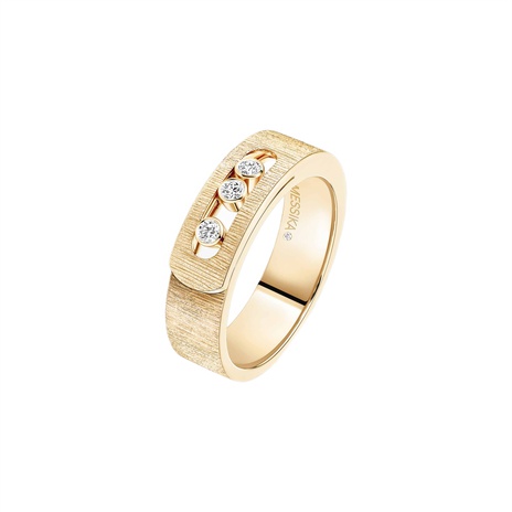 Women Jewellery / Unisex  MESSIKA, Move Noa Ciselé Yellow Gold Diamond Ring, SKU: 14482-YG | timeolution.com