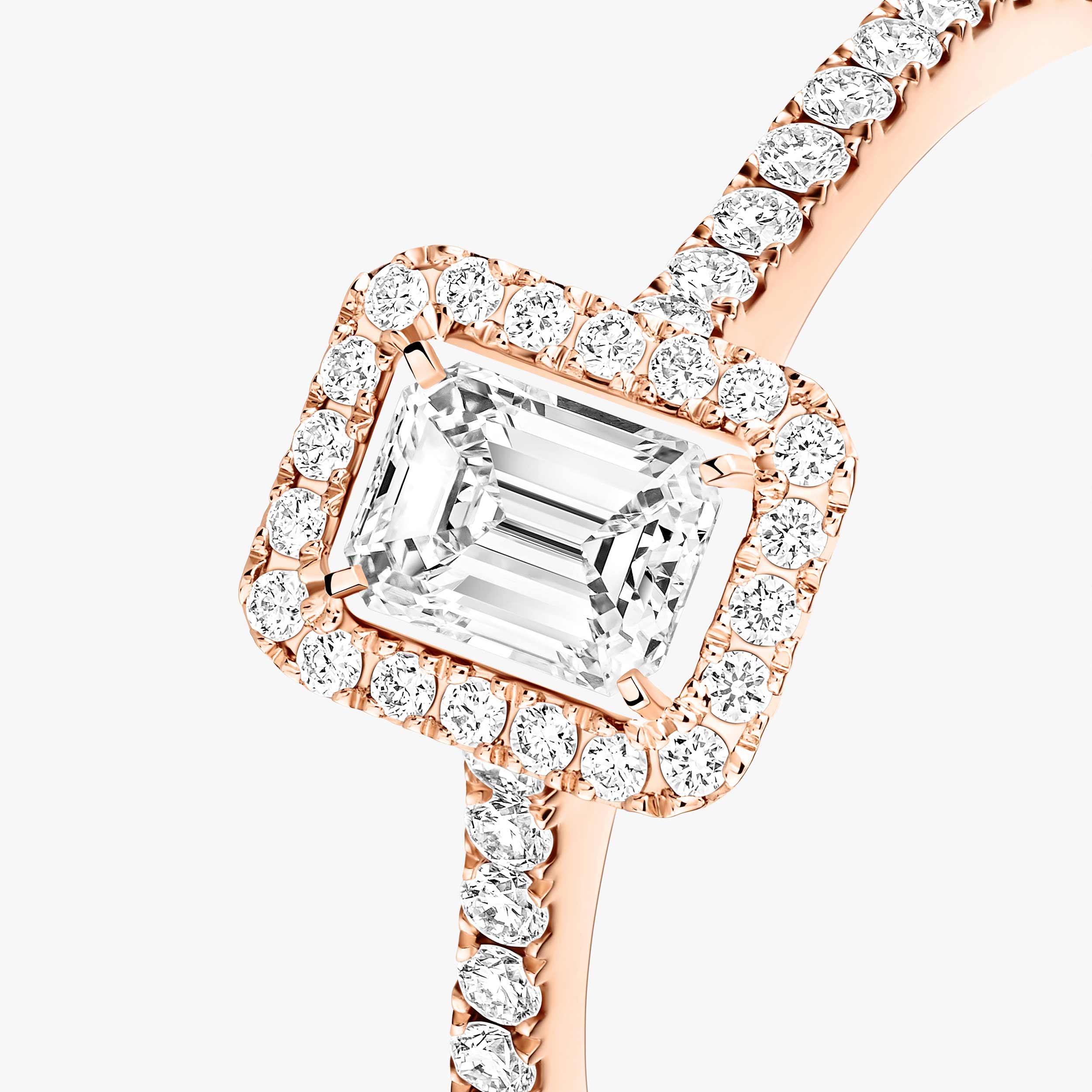 Women Jewellery MESSIKA, Joy 0.25Ct Pink Gold Diamond Ring, SKU: 14506-PG | timeolution.com