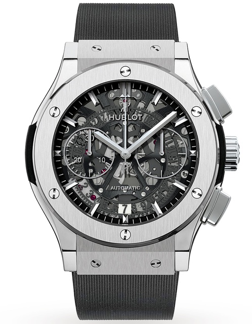 Men's watch / unisex  HUBLOT, Classic Fusion Aerofusion Titanium / 45mm, SKU: 525.NX.0170.RX | timeolution.com