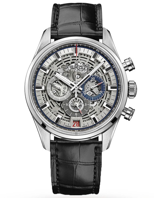 Men's watch / unisex  ZENITH, Chronomaster El Primero Full Open / 42mm, SKU: 03.2081.400/78.C813 | timeolution.com