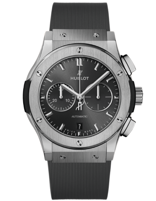 Men's watch / unisex  HUBLOT, Classic Fusion Racing Grey Chronograph Titanium / 42mm, SKU: 541.NX.7070.RX | timeolution.com