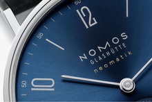 Ladies' watch  NOMOS GLASHÜTTE, Tangente Neomatik Blue Gold / 35mm, SKU: 190 | timeolution.com