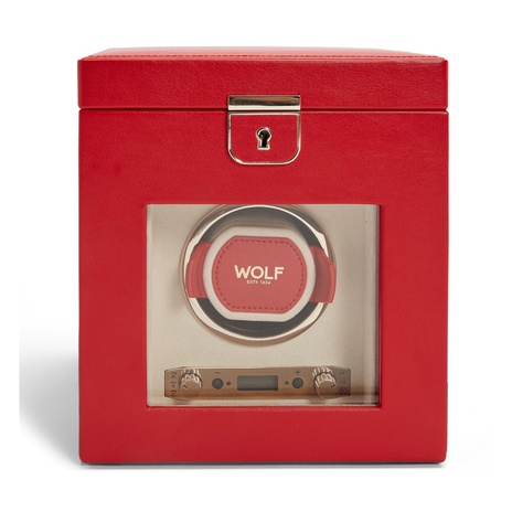  WOLF 1834, Palermo Single Watch Winder With Jewellery Storage, SKU: 213772 | timeolution.com