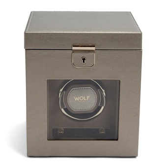  WOLF 1834, Palermo Single Watch Winder With Jewellery Storage, SKU: 213778 | timeolution.com