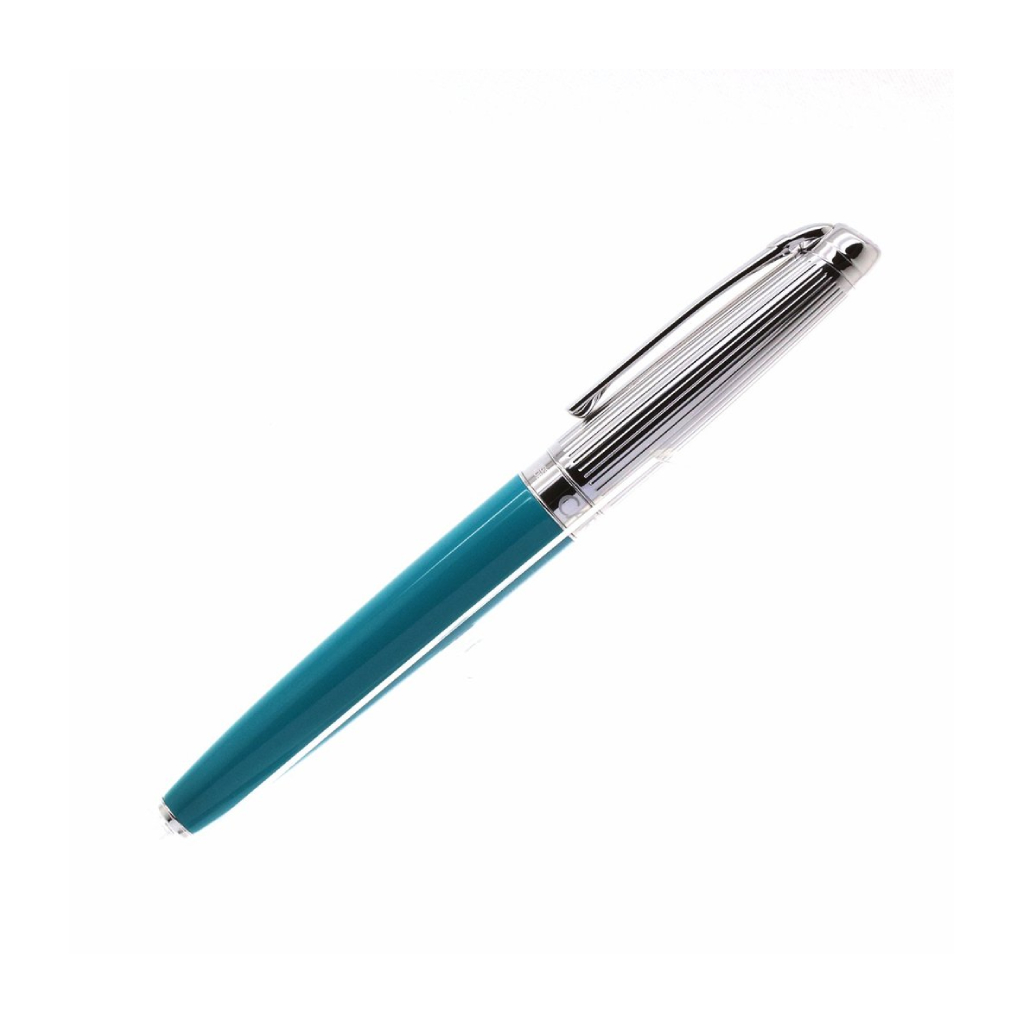  CARAN D’ACHE, Léman Bicolor Turquoise Roller Pen, SKU: 4779.171 | timeolution.com