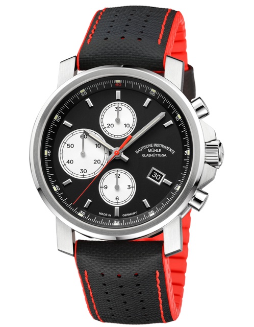 Men's watch / unisex MÜHLE-GLASHÜTTE, 29ER Chronograph / 42.4 mm, SKU: M1-25-43-LK | timeolution.com