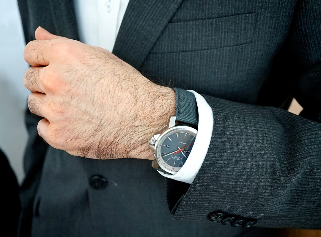 Men's watch / unisex  MÜHLE-GLASHÜTTE, 29ER Day/Date / 42.4 mm, SKU: M1-25-34-CB | timeolution.com