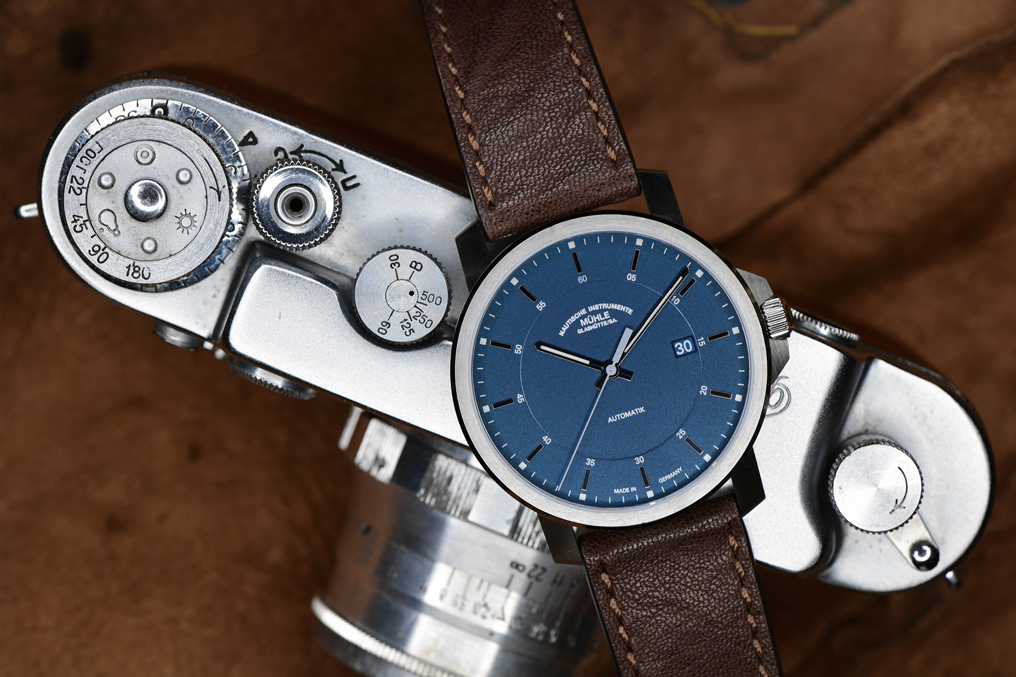 Men's watch / unisex MÜHLE-GLASHÜTTE, 29ER Casual / 42.4 mm, SKU: M1-25-72-LB | timeolution.com
