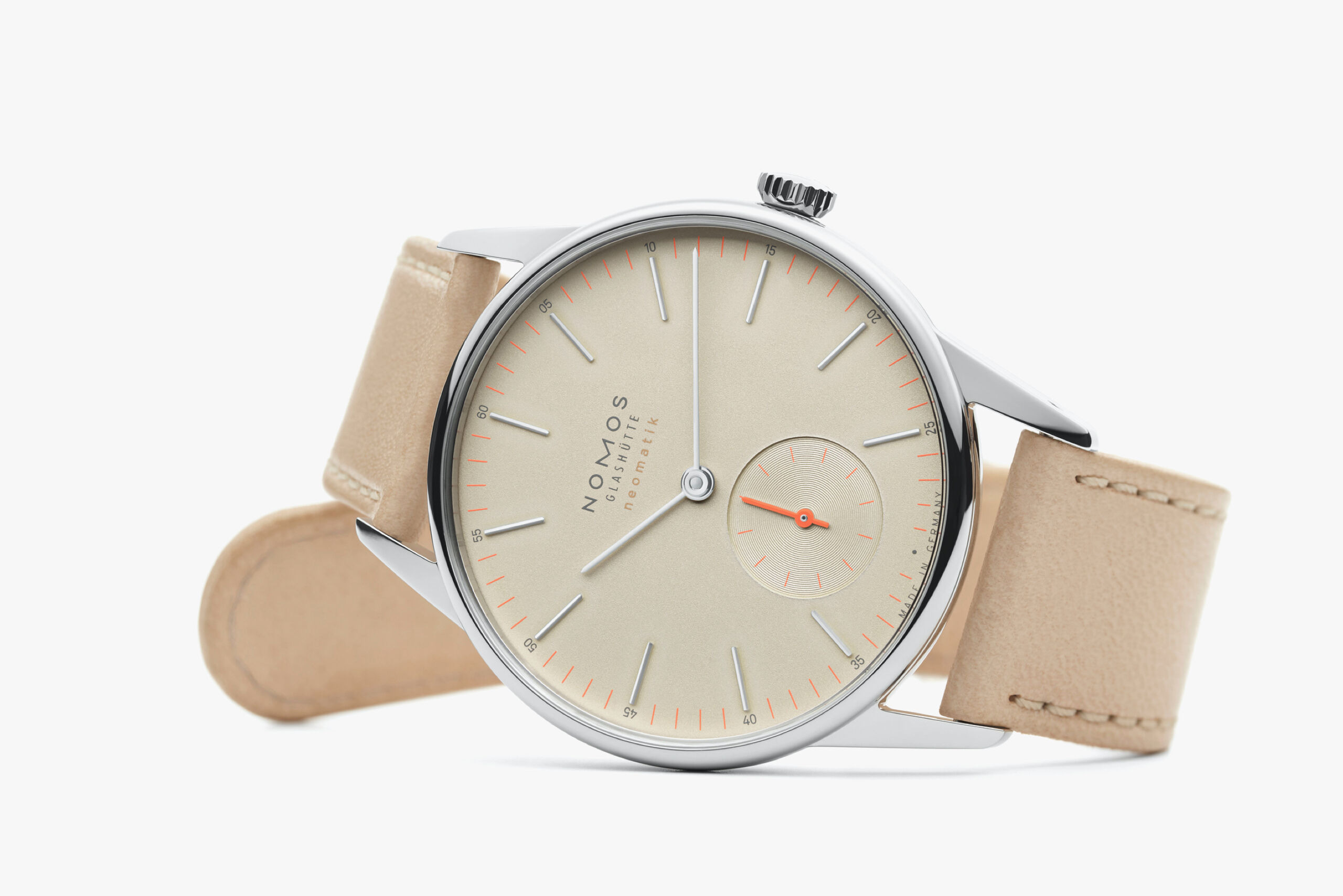 Ladies' watch  NOMOS GLASHÜTTE, Orion Neomatik Champagne / 36.40mm, SKU: 393 | timeolution.com