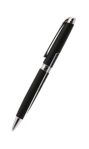  CARAN D’ACHE, Léman Matt Black Ballpoint Pen, SKU: 4789.496 | timeolution.com