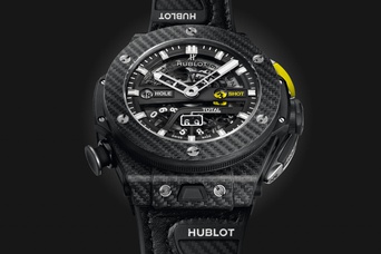 Men's watch / unisex  HUBLOT, Big Bang Unico Golf Black Carbon / 45mm, SKU: 416.YT.1120.VR | timeolution.com