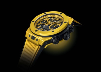 Men's watch / unisex  HUBLOT, Big Bang Unico Yellow Magic / 44mm, SKU: 421.CY.471Y.RX | timeolution.com