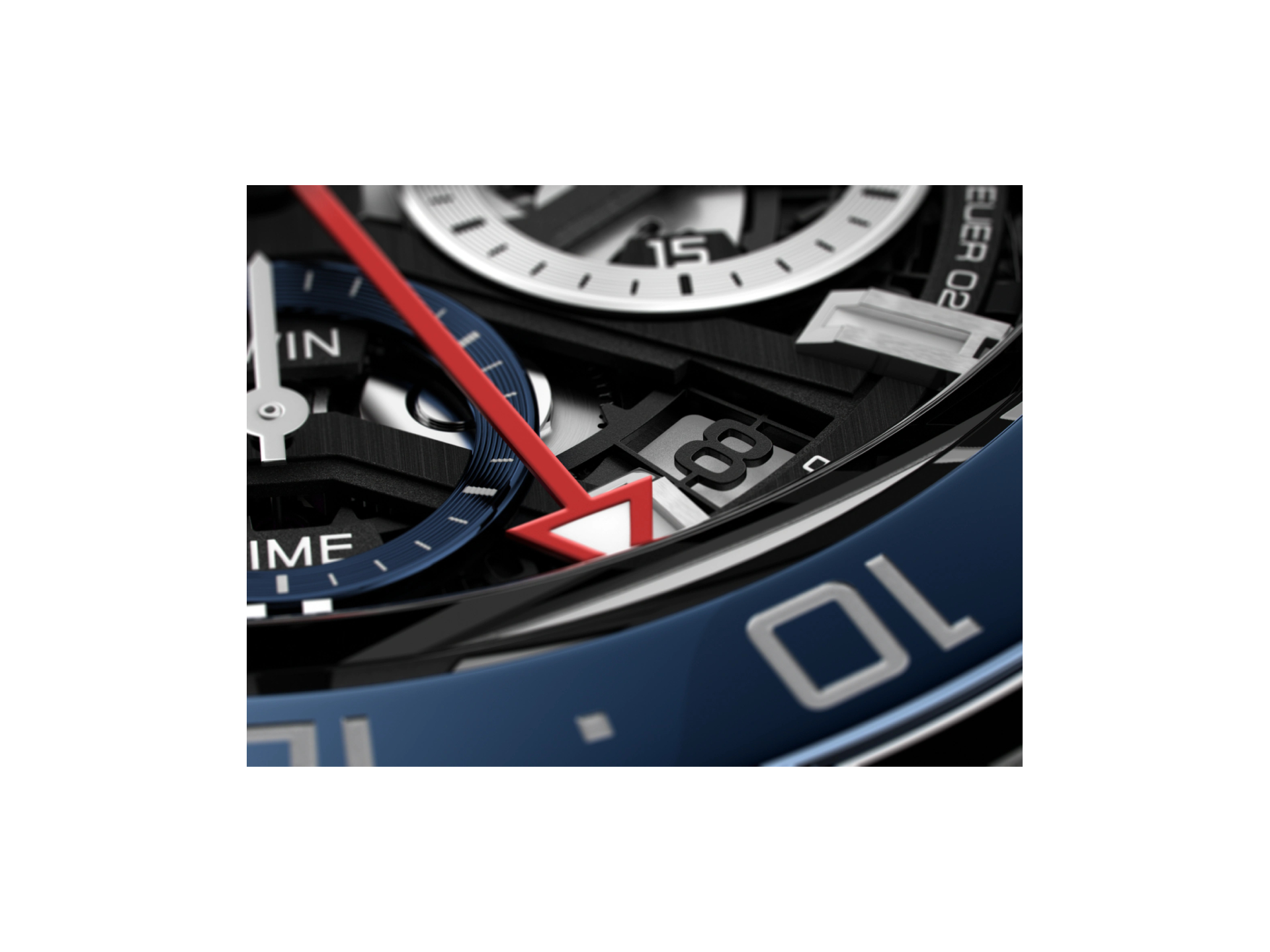 Men's watch / unisex  TAG HEUER, Carrera GMT / 45mm, SKU: CBG2A1Z.BA0658 | timeolution.com