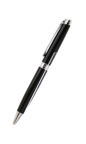  CARAN D’ACHE, Léman Ebony Black Ballpoint Pen, SKU: 4789.782 | timeolution.com