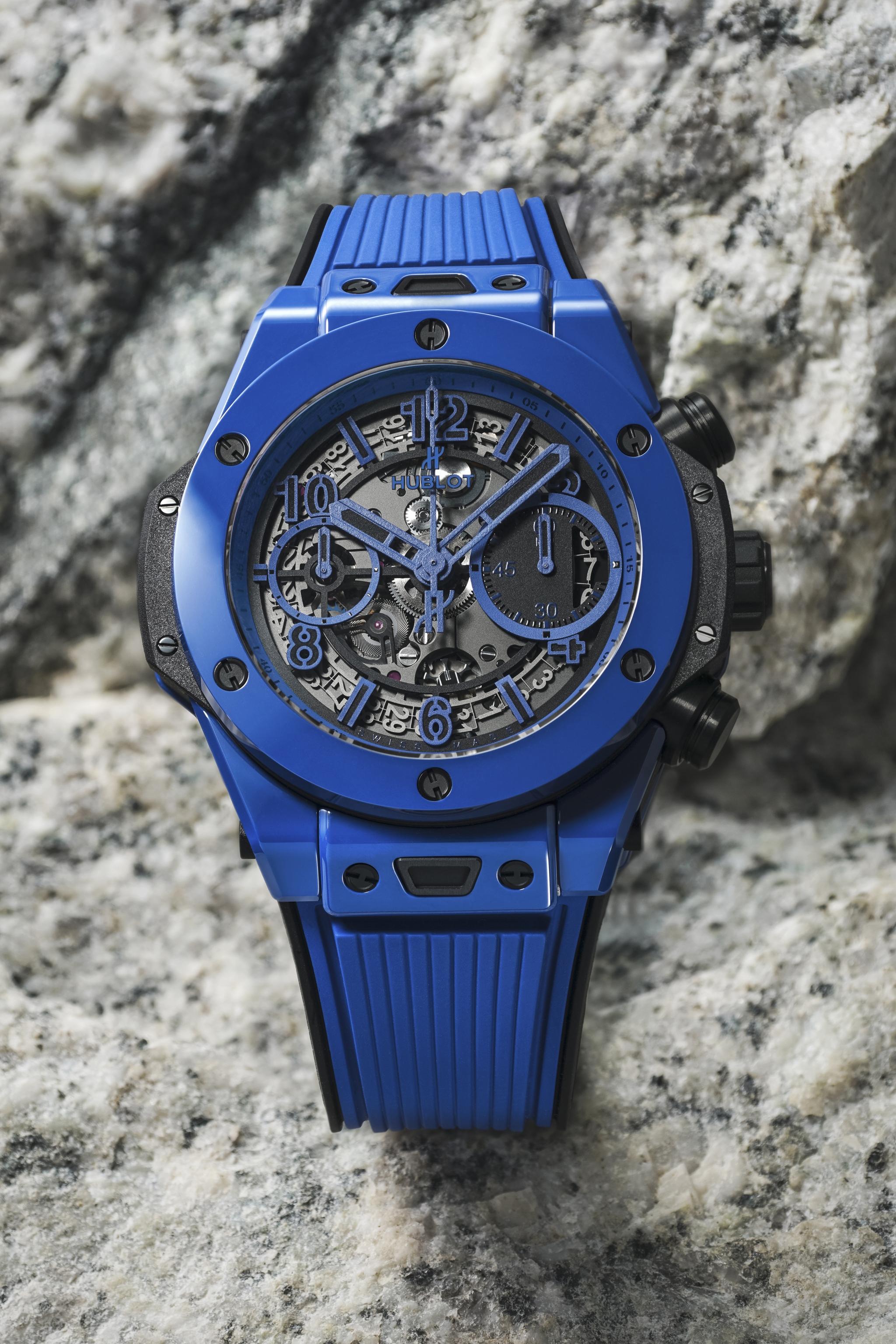 Men's watch / unisex  HUBLOT, Big Bang Unico Blue Magic / 42mm, SKU: 441.ES.5119.RX | timeolution.com