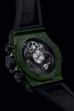 Men's watch / unisex  HUBLOT, Big Bang Unico Green Ceramic Limited Edition / 42mm, SKU: 441.GX.5210.RX | timeolution.com